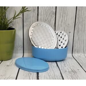 NEW IKEA Chosigt Graters 2 Food Storage Lid Metal Kitchen Tools